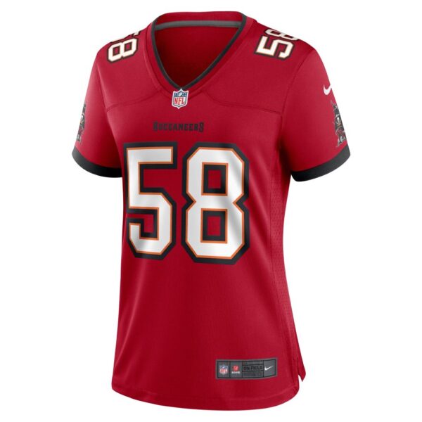 Markees Watts Tampa Bay Buccaneers Nike Women's Game Jersey - Red