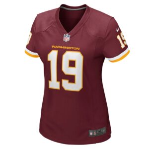 Women's Washington Football Team Marken Michel Nike Burgundy Game Jersey