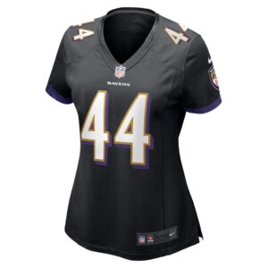 Women's Baltimore Ravens Marlon Humphrey Nike Black Game Jersey