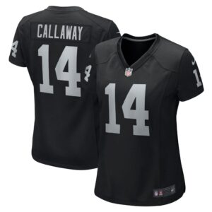 Marquez Callaway Las Vegas Raiders Nike Women's Team Game Jersey - Black