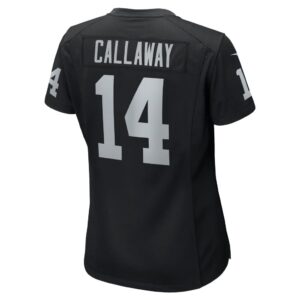 Marquez Callaway Las Vegas Raiders Nike Women's Team Game Jersey - Black