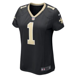 Women's New Orleans Saints Marquez Callaway Nike Black Game Jersey