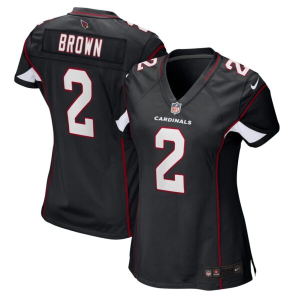 Women's Arizona Cardinals Marquise Brown Nike Black Alternate Game Player Jersey