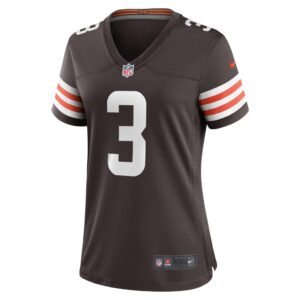 Marquise Goodwin Cleveland Browns Nike Women's Game Jersey - Brown