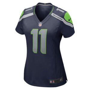 Women's Seattle Seahawks Marquise Goodwin Nike College Navy Home Game Player Jersey