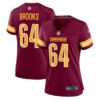 Women's Washington Commanders Mason Brooks Nike Burgundy Team Game Jersey