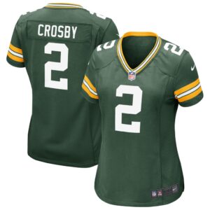 Women's Nike Mason Crosby Green Green Bay Packers Game Jersey