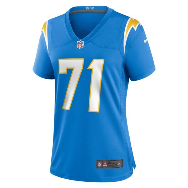 Women's Los Angeles Chargers Matt Feiler Nike Powder Blue Game Player Jersey