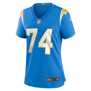 Matt Kaskey Los Angeles Chargers Nike Women's Team Game Jersey - Powder Blue