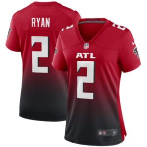 Women's Nike Matt Ryan Red Atlanta Falcons 2nd Alternate Game Jersey