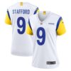 Women's Los Angeles Rams Matthew Stafford Nike White Alternate Player Game Jersey