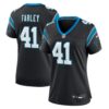 Matthias Farley Carolina Panthers Nike Women's Game Jersey - Black