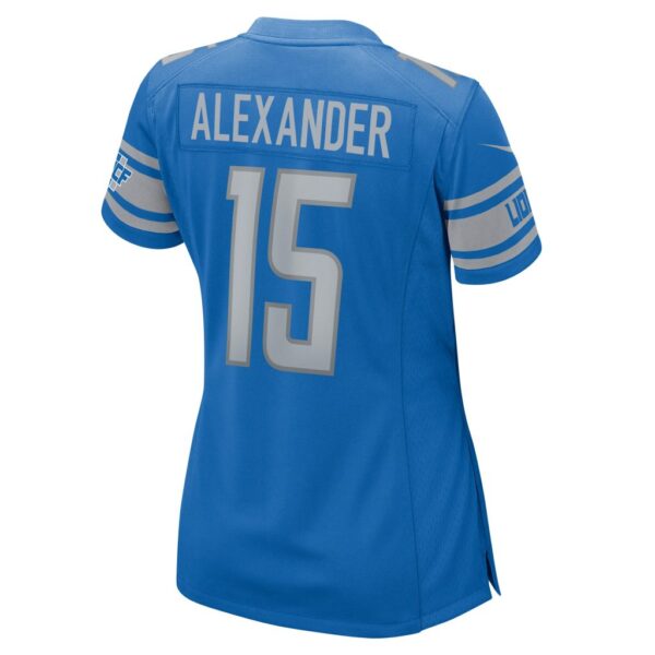 Women's Detroit Lions Maurice Alexander Nike Blue Player Game Jersey