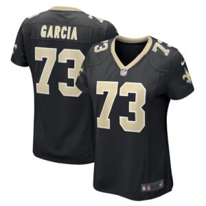 Max Garcia New Orleans Saints Nike Women's Team Game Jersey - Black