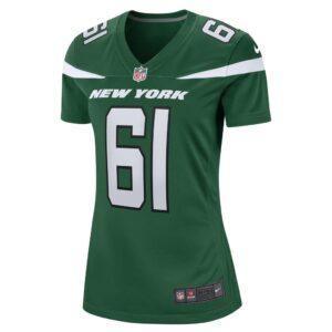 Women's New York Jets Max Mitchell Nike Gotham Green Game Player Jersey