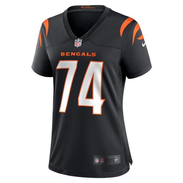 Women's Cincinnati Bengals Max Scharping Nike Black Game Player Jersey