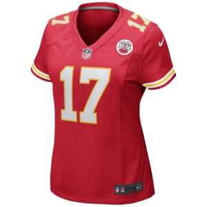 Women's Nike Mecole Hardman Red Kansas City Chiefs Game Jersey