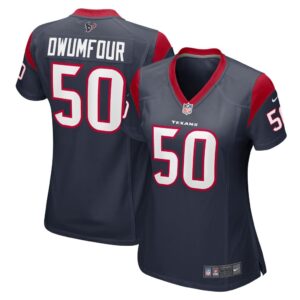 Women's Houston Texans Michael Dwumfour Nike Navy Game Player Jersey