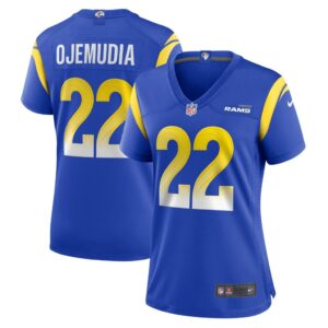 Michael Ojemudia Los Angeles Rams Nike Women's Game Jersey - Royal