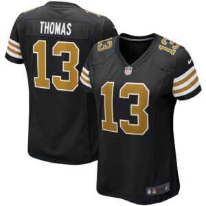 Women's Nike Michael Thomas Black New Orleans Saints Alternate Game Jersey