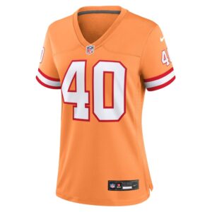 Mike Alstott Tampa Bay Buccaneers Nike Women's Throwback Game Jersey - Orange