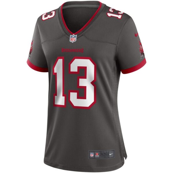 Women's Nike Mike Evans Pewter Tampa Bay Buccaneers Alternate Game Jersey