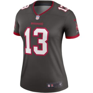 Women's Tampa Bay Buccaneers Mike Evans Nike Pewter Alternate Legend Jersey