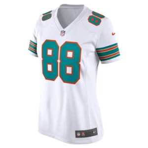 Women's Miami Dolphins Mike Gesicki Nike White Game Jersey