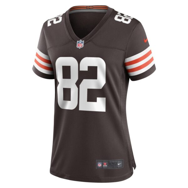 Women's Cleveland Browns Mike Harley Jr. Nike Brown Game Player Jersey