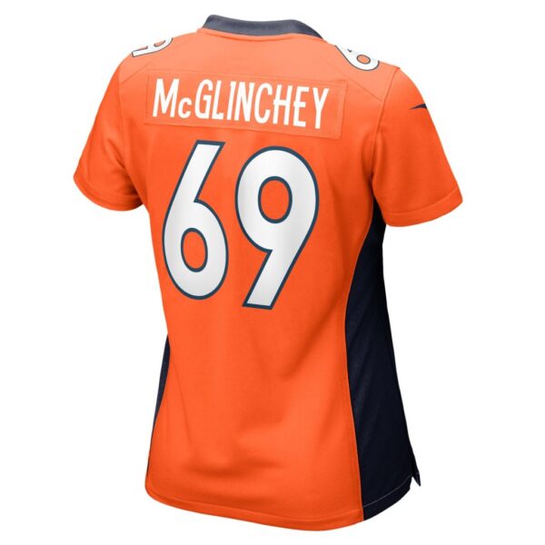 Mike McGlinchey Denver Broncos Nike Women's Game Player Jersey - Orange