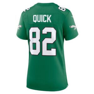 Mike Quick Philadelphia Eagles Nike Women's Alternate Game Jersey - Kelly Green