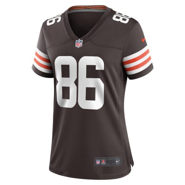 Women's Cleveland Browns Miller Forristall Nike Brown Game Player Jersey