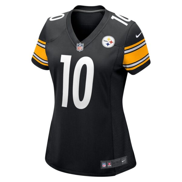 Women's Pittsburgh Steelers Mitchell Trubisky Nike Black Game Jersey