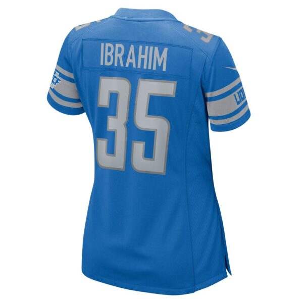 Mohamed Ibrahim Detroit Lions Nike Women's Game Jersey - Blue