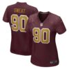 Women's Washington Football Team Montez Sweat Nike Burgundy Game Jersey