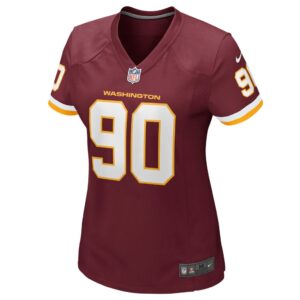 Women's Washington Football Team Montez Sweat Nike Burgundy Game Player Jersey