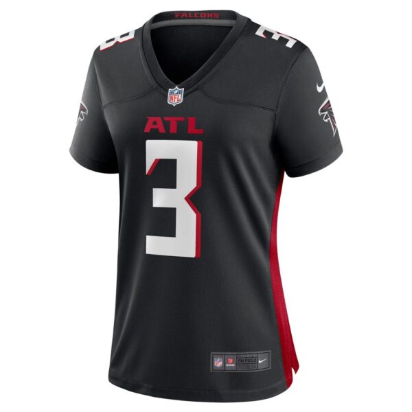 Women's Atlanta Falcons Mykal Walker Nike Black Game Player Jersey