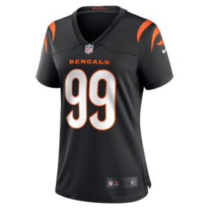 Women's Cincinnati Bengals Myles Murphy Nike Black Team Game Jersey