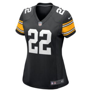 Women's Pittsburgh Steelers Najee Harris Nike Black Alternate Game Jersey