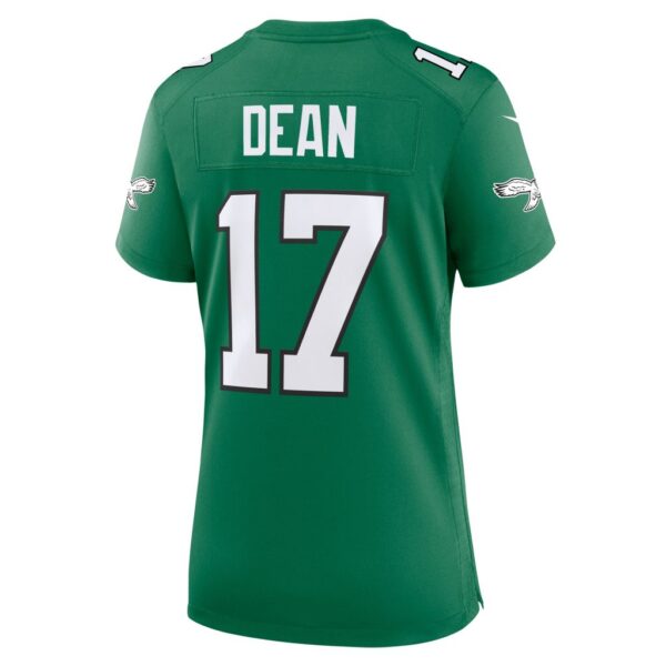 Nakobe Dean Philadelphia Eagles Nike Women's Alternate Game Jersey - Kelly Green