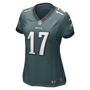 Women's Philadelphia Eagles Nakobe Dean Nike Midnight Green Game Player Jersey