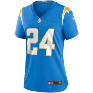 Women's Los Angeles Chargers Nasir Adderley Nike Powder Blue Game Jersey