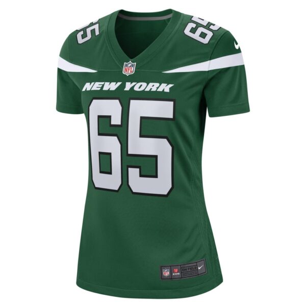 Women's New York Jets Nate Herbig Nike Gotham Green Game Player Jersey