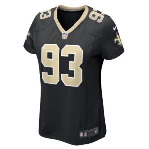 Nathan Shepherd New Orleans Saints Nike Women's Game Jersey - Black