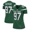 Women's New York Jets Nathan Shepherd Nike Gotham Green Game Jersey