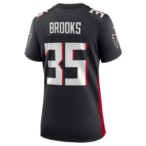 Natrone Brooks Atlanta Falcons Nike Women's Team Game Jersey - Black