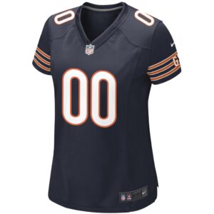 Chicago Bears Nike Women's Custom Game Jersey - Navy