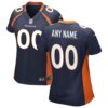 Denver Broncos Nike Women's Alternate Custom Game Jersey - Navy