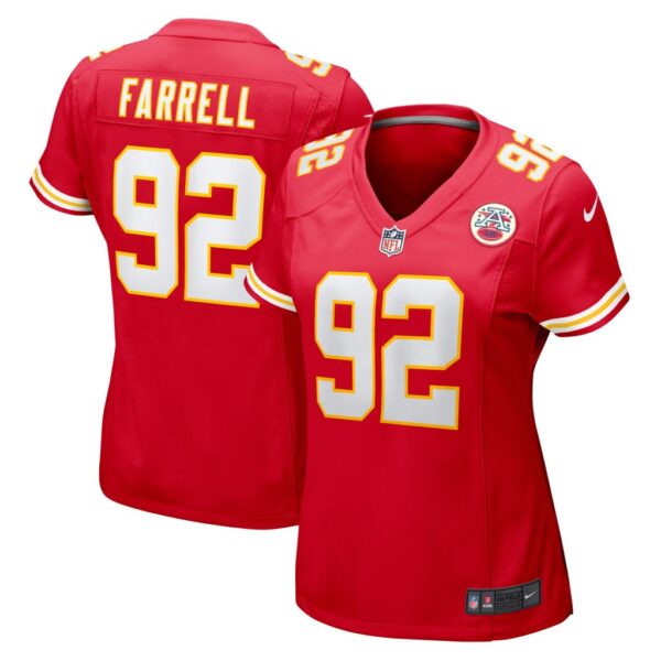 Neil Farrell Jr. Kansas City Chiefs Nike Women's Team Game Jersey - Red