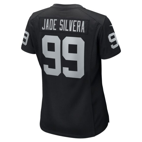 Nesta Jade Silvera Las Vegas Raiders Nike Women's Team Game Jersey - Black